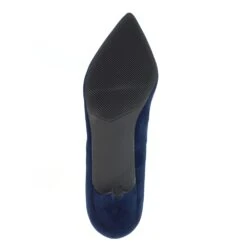 LUNAR Abby Navy Kitten Heel Court Shoe -Chic Ladies Shoes Store abby navy kitten heel court shoe p7300 418746 image