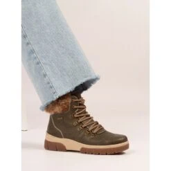 LUNAR Alabama Green Waterproof Boot -Chic Ladies Shoes Store alabama green waterproof boot p7698 440747 image