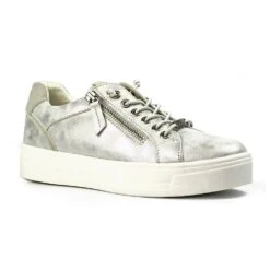 LUNAR Albania Silver Trainer -Chic Ladies Shoes Store albania silver trainer p7394 423991 image