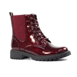 LUNAR Alexis Burgundy Ankle Boot -Chic Ladies Shoes Store alexis burgundy ankle boot p7765 447415 image