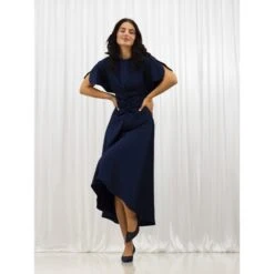 LUNAR Alisha Navy Gemstone Kitten Heel -Chic Ladies Shoes Store alisha navy gemstone kitten heel p6690 402301 image