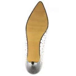 LUNAR Alisha Silver Gemstone Kitten Heel -Chic Ladies Shoes Store alisha silver gemstone kitten heel p6691 381610 image