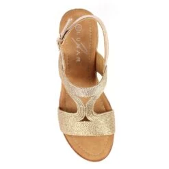 LUNAR Allegra Rose Gold Sandal -Chic Ladies Shoes Store allegra rose gold sandal p7413 425683 image