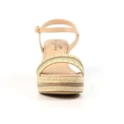 LUNAR Amanda Beige Wedge Sandal -Chic Ladies Shoes Store amanda beige wedge sandal p7416 425551 image