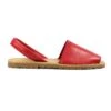 LUNAR Amara Red Leather Sandal