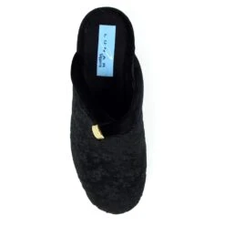 LUNAR Amaretto Black Mule Slipper -Chic Ladies Shoes Store amaretto black mule slipper p6856 389493 image