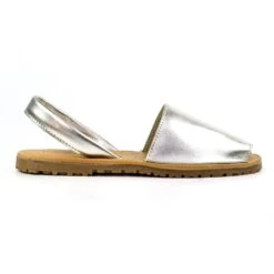LUNAR Ameera Silver Leather Sandal