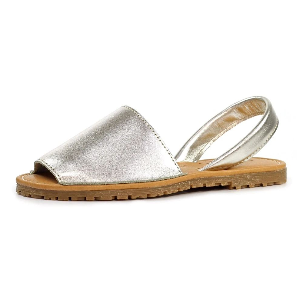 LUNAR Ameera Silver Leather Sandal 6 LUNAR Ameera Silver Leather Sandal - Image 4