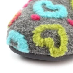 LUNAR Angel Grey Boot Slipper -Chic Ladies Shoes Store angel grey boot slipper p7522 433101 image