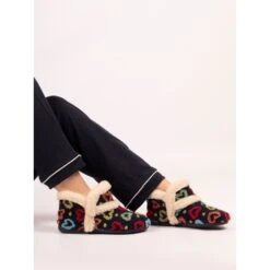 LUNAR Angel Navy Boot Slipper -Chic Ladies Shoes Store angel navy boot slipper p7521 433023 image