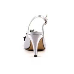 LUNAR Ankara Silver Peep Toe Slingback -Chic Ladies Shoes Store ankara silver peep toe slingback p5951 380024 image