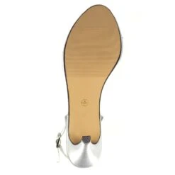 LUNAR Ankara Silver Peep Toe Slingback -Chic Ladies Shoes Store ankara silver peep toe slingback p5951 380036 image