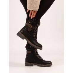 LUNAR Annabelle Black Waterproof Boot 12 LUNAR Annabelle Black Waterproof Boot -Chic Ladies Shoes Store annabelle black waterproof boot p7699 440687 image