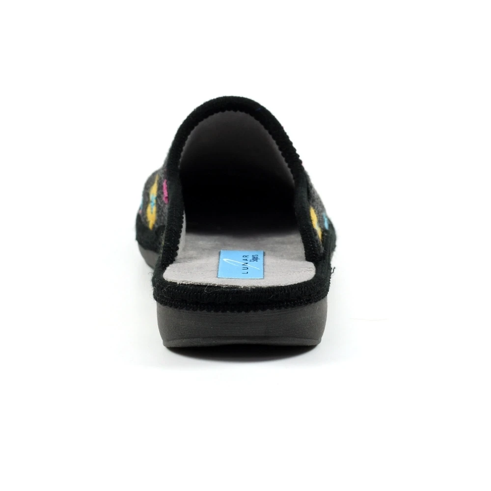 LUNAR Anther Black Mule Slipper 7 LUNAR Anther Black Mule Slipper - Image 5