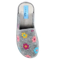 LUNAR Anther Grey Mule Slipper -Chic Ladies Shoes Store anther grey mule slipper p5992 360741 image