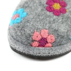 LUNAR Anther Grey Mule Slipper -Chic Ladies Shoes Store anther grey mule slipper p5992 360742 image