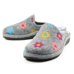 LUNAR Anther Grey Mule Slipper -Chic Ladies Shoes Store anther grey mule slipper p5992 360743 image