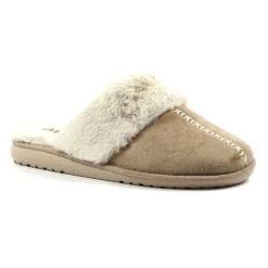 Aphrodite Beige Mule Slipper -Chic Ladies Shoes Store aphrodite beige mule slipper p6933 393594 image