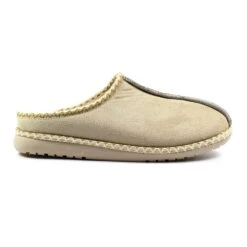 Apollonia Beige Mule Slipper