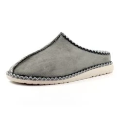 Apollonia Grey Mule Slipper -Chic Ladies Shoes Store apollonia grey mule slipper p6937 393780 image