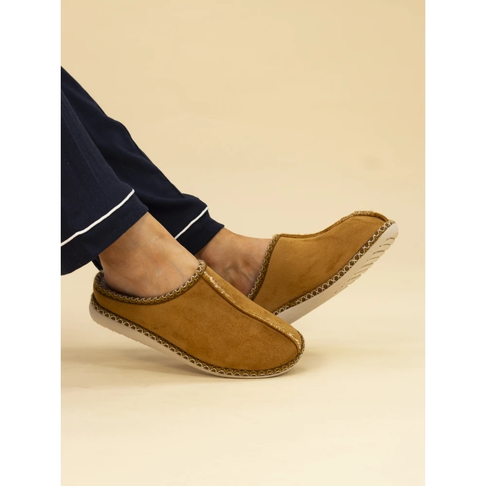 Apollonia Tan Mule Slipper 4 Apollonia Tan Mule Slipper - Image 2