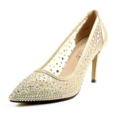 LUNAR Argo Gold Mesh Court -Chic Ladies Shoes Store argo gold mesh court p6681 381353 image