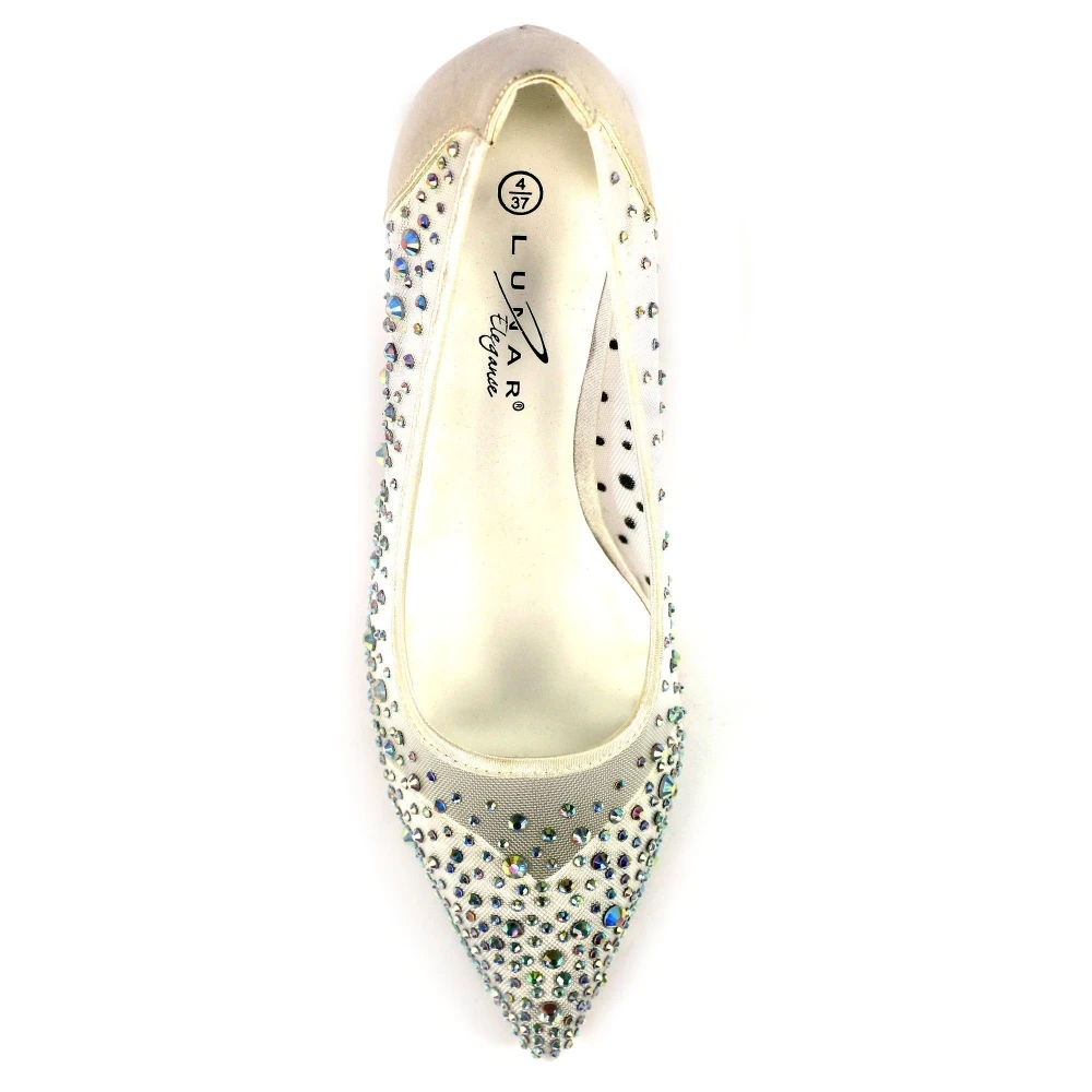 LUNAR Argo White Mesh Court 9 LUNAR Argo White Mesh Court - Image 7