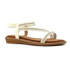LUNAR Aruba White Sandal -Chic Ladies Shoes Store aruba white sandal p7263 414560 image