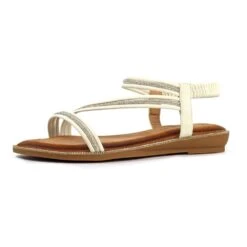 LUNAR Aruba White Sandal -Chic Ladies Shoes Store aruba white sandal p7263 414572 image