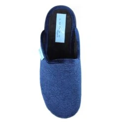 LUNAR Audrey Navy Mule Slipper -Chic Ladies Shoes Store audrey navy mule slipper p6804 386883 image