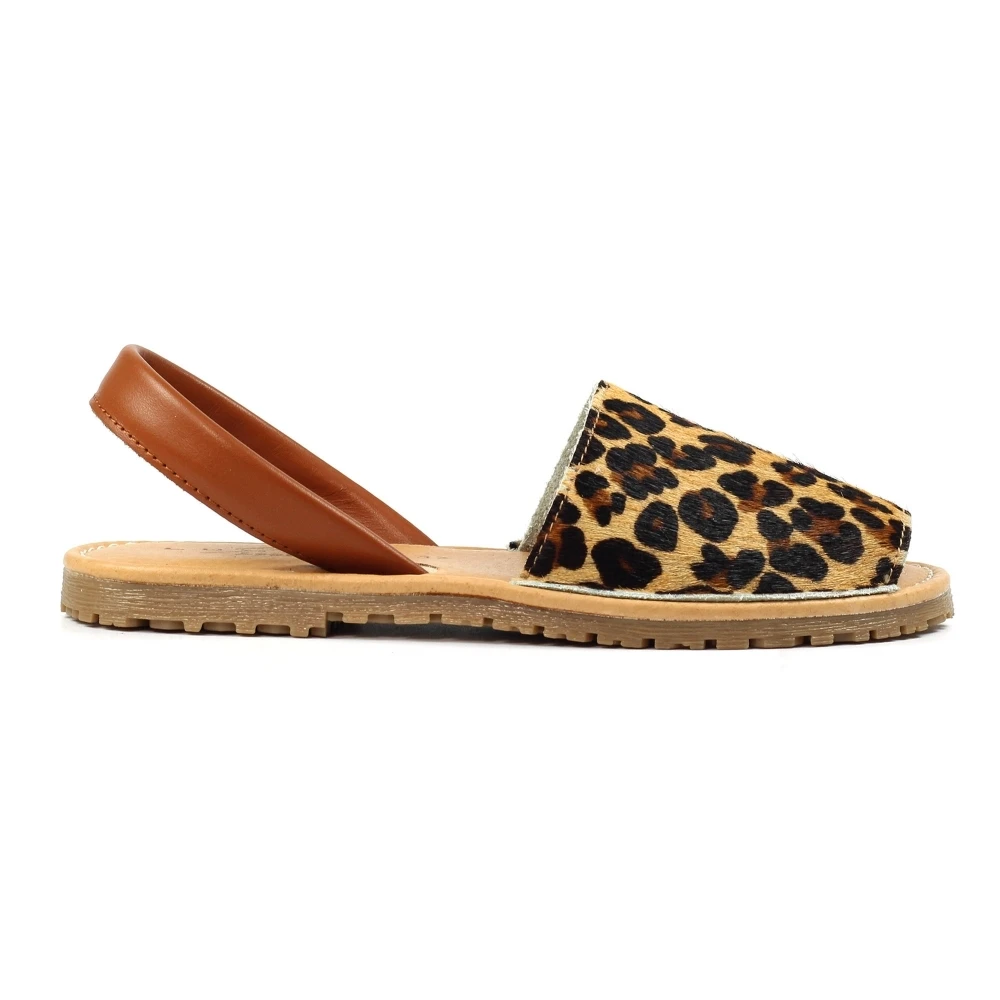 LUNAR Azura Leopard Print Leather Sandal 4 LUNAR Azura Leopard Print Leather Sandal - Image 2