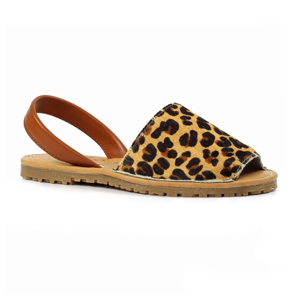 LUNAR Azura Leopard Print Leather Sandal 5 LUNAR Azura Leopard Print Leather Sandal - Image 3