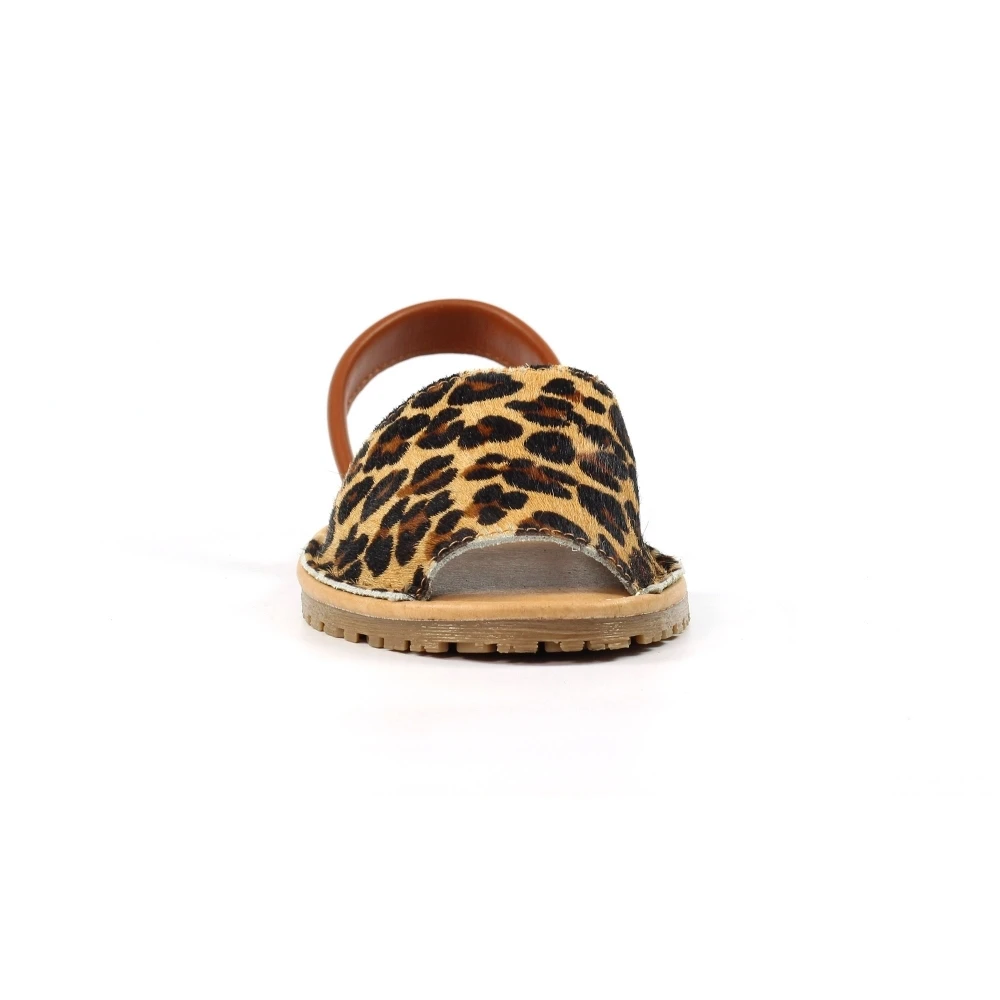 LUNAR Azura Leopard Print Leather Sandal 6 LUNAR Azura Leopard Print Leather Sandal - Image 4