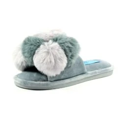 LUNAR Bamboo Grey Slipper -Chic Ladies Shoes Store bamboo grey slipper p6085 362583 image