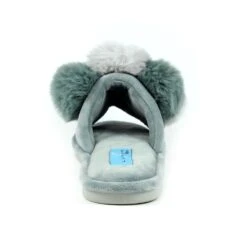 LUNAR Bamboo Grey Slipper -Chic Ladies Shoes Store bamboo grey slipper p6085 362585 image
