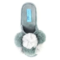 LUNAR Bamboo Grey Slipper -Chic Ladies Shoes Store bamboo grey slipper p6085 362587 image