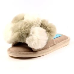 LUNAR Bamboo Mink Slipper -Chic Ladies Shoes Store bamboo mink slipper p6089 362565 image