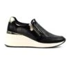 LUNAR Barcelona Black Wedge Trainer -Chic Ladies Shoes Store barcelona black wedge trainer p7409 423145 image