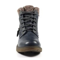 LUNAR Benson III Navy Waterproof Boot -Chic Ladies Shoes Store benson iii navy waterproof boot p5478 327167 image