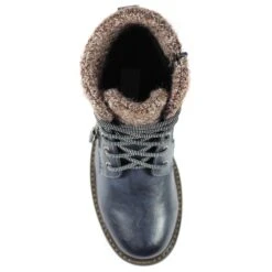 LUNAR Benson III Navy Waterproof Boot -Chic Ladies Shoes Store benson iii navy waterproof boot p5478 327179 image