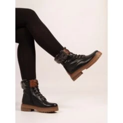 LUNAR Bernice Black Waterproof Boot -Chic Ladies Shoes Store bernice black waterproof boot p7701 440573 image