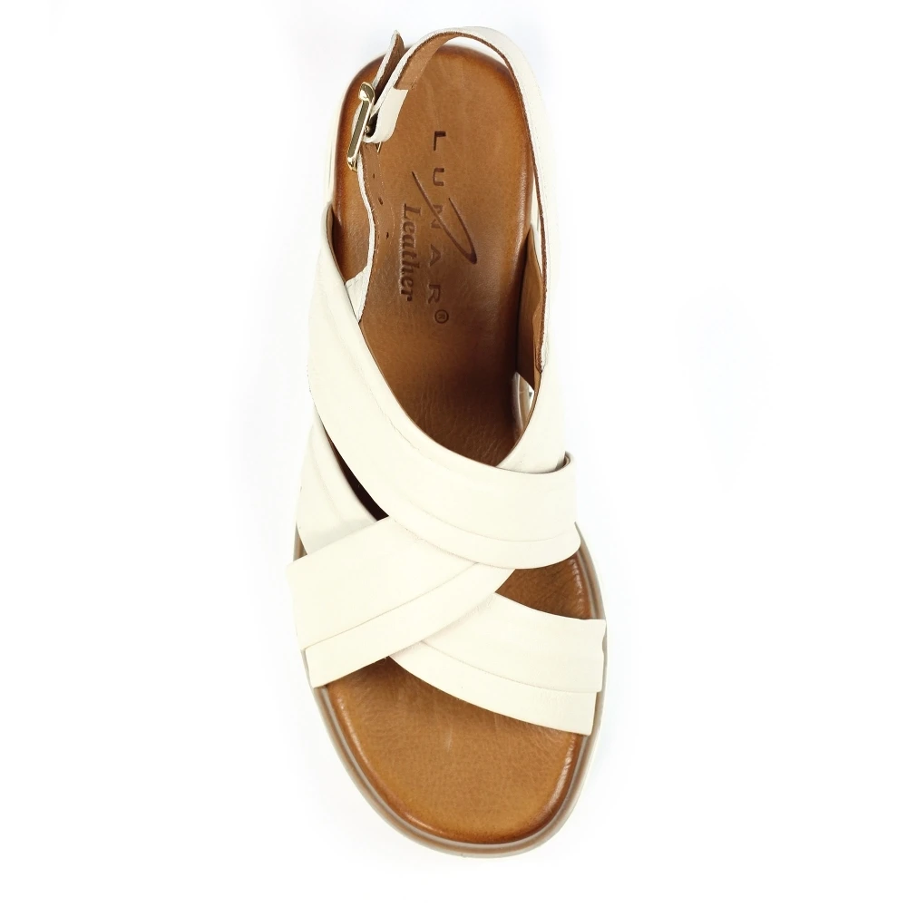 LUNAR Bethany Beige Leather Sandal 10 LUNAR Bethany Beige Leather Sandal - Image 8