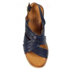 LUNAR Bethany Navy Leather Sandal -Chic Ladies Shoes Store bethany navy leather sandal p7294 418410 image