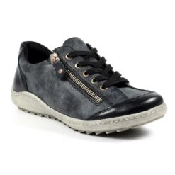 LUNAR Bianca Black Trainer -Chic Ladies Shoes Store bianca black trainer p6157 397135 image