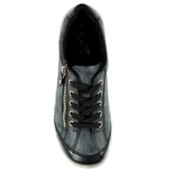LUNAR Bianca Black Trainer -Chic Ladies Shoes Store bianca black trainer p6157 397159 image