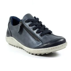 LUNAR Bianca Navy Trainer -Chic Ladies Shoes Store bianca navy trainer p6158 397087 image