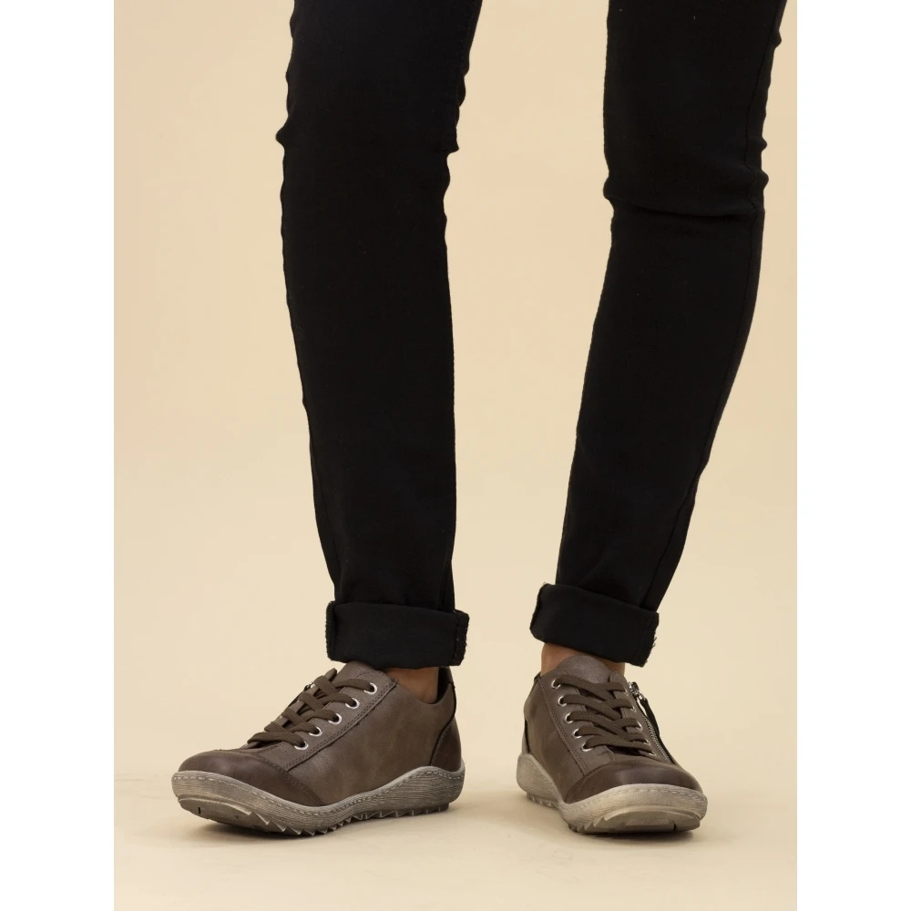 LUNAR Bianca Taupe Trainer 4 LUNAR Bianca Taupe Trainer - Image 2