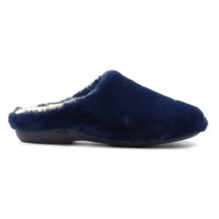 LUNAR Blair Navy Mule Slipper
