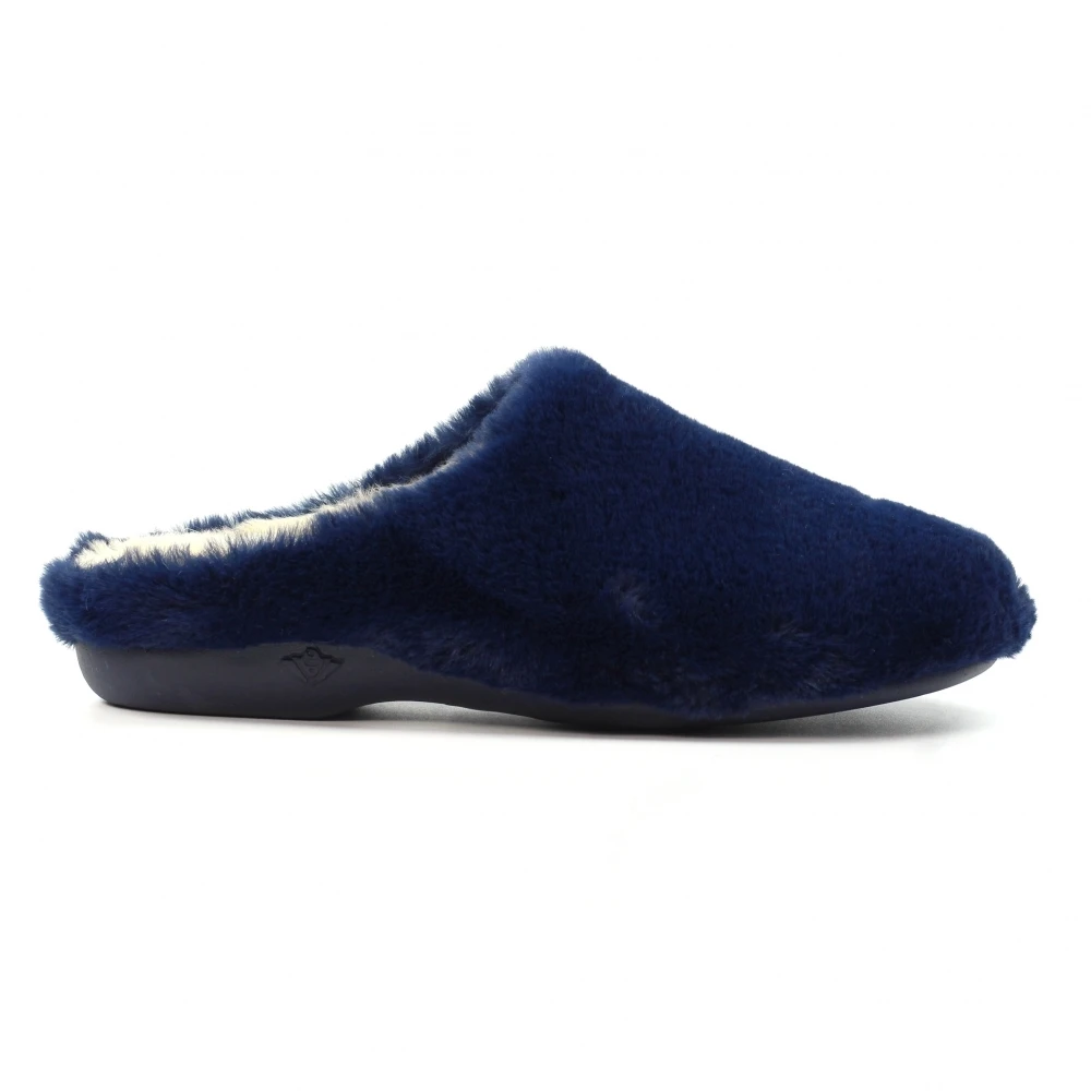 LUNAR Blair Navy Mule Slipper 3 LUNAR Blair Navy Mule Slipper