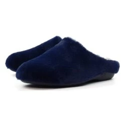 LUNAR Blair Navy Mule Slipper 16 LUNAR Blair Navy Mule Slipper -Chic Ladies Shoes Store blair navy mule slipper p7545 431812 image